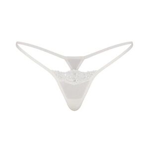 Skims bridal micro thong in marble size S